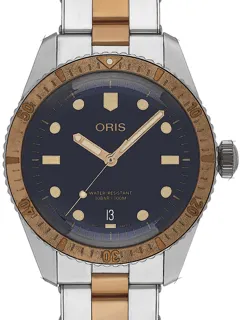 Oris Divers Sixty Five 01 733 7707 4355-07 8 20 17 Bronze and Stainless steel