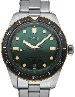 Oris Divers Sixty Five 01 733 7707 4357-07 8 20 18 Bronze and Stainless steel