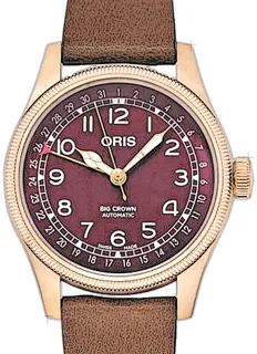 Oris Big Crown Pointer Date 01 754 7741 3168-07 5 20 58BR Bronze Red