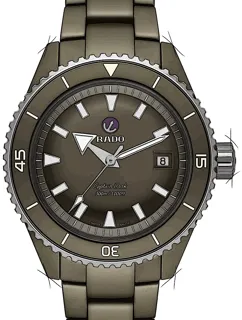 Rado Captain Cook R32130312 Titanium and Stainless steel Green