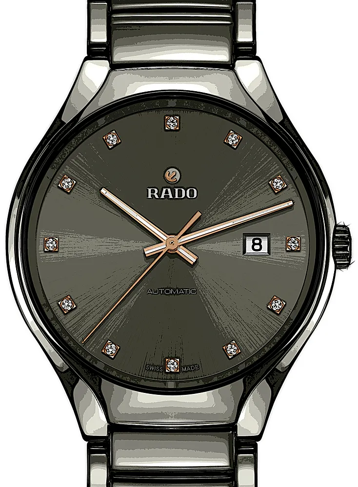 Rado True R27057732 40mm Ceramic Grey