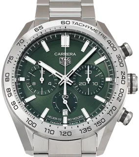 TAG Heuer Carrera CBN2A10.BA0643 Stainless steel Green