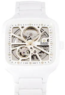 Rado True Square R27073702 Ceramic White