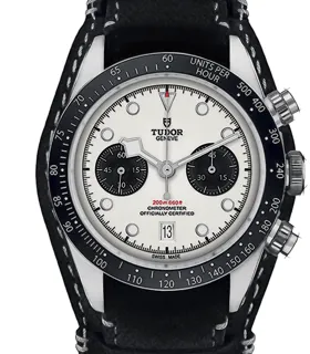 Tudor Black Bay Chronograph 79360N Stainless steel White