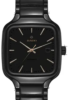 Rado True Square R27078162 Black ceramic Black