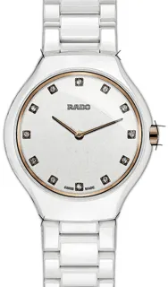 Rado True Thinline R27958722 White ceramic