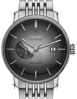 Rado Coupole R22878163 Stainless steel Black