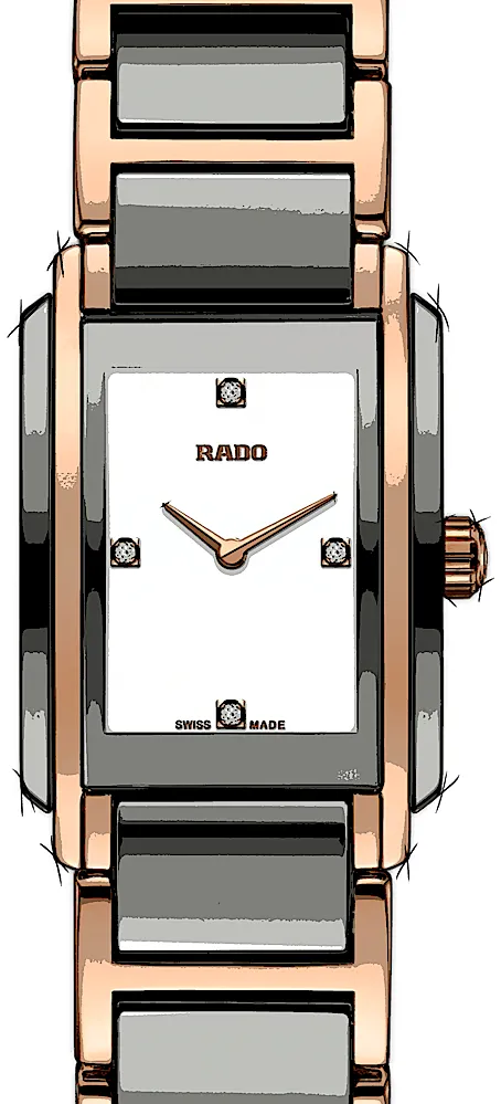 Rado Integral R20141712 22.5mm Stainless steel White