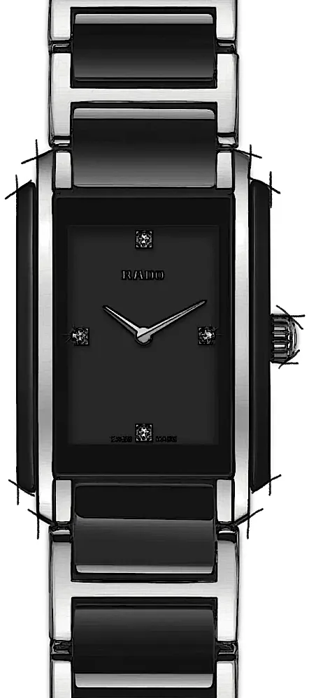 Rado Integral R20613712 22.5mm Ceramic Black