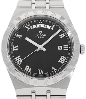 Tudor Royal 28600 Stainless steel Black