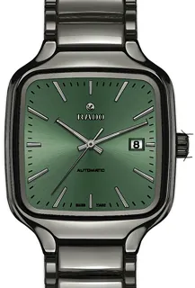 Rado True Square R27077312 Ceramic Green