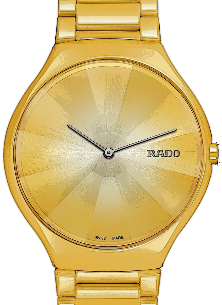 Rado True Thinline R27122252 39mm Ceramic White Mother of Pearl