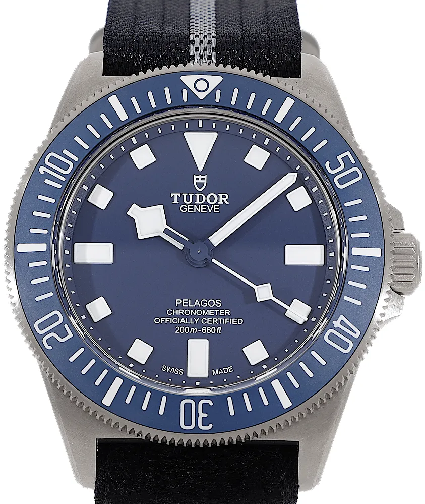 Tudor Pelagos 25707B 42mm Titanium Blue