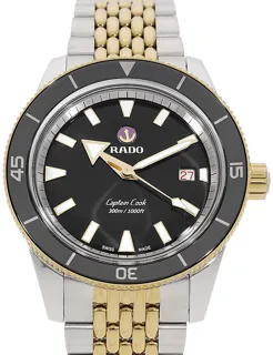 Rado Captain Cook R32138153 Ceramic and PVD Black