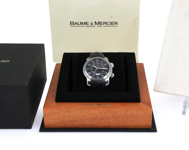 Baume & Mercier Capeland 65322 39mm Stainless steel Black 6