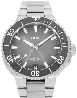 Oris Aquis 01 400 7769 4154-07 8 22 09PEB Stainless steel Gray