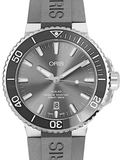 Oris Aquis 01 733 7730 7153-07 4 24 64TEB Titanium Gray