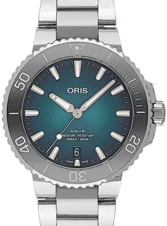 Oris Aquis 01 733 7732 4155-07 8 21 05PEB Stainless steel Blue