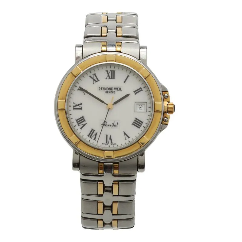 Raymond Weil Parsifal 9550-F000614 37mm Yellow gold and Stainless steel White