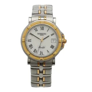 Raymond Weil Parsifal 9550-F000614 Yellow gold and Stainless steel White