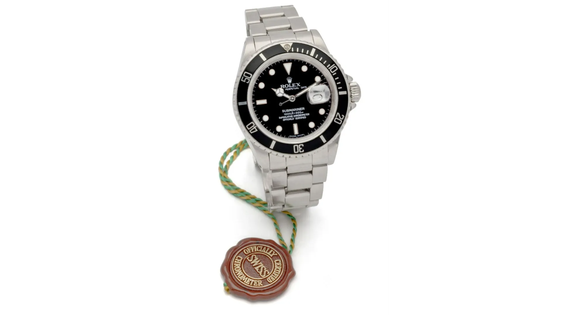 Rolex Submariner 16610 40mm Stainless steel and Aluminium Black