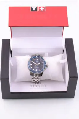 Tissot Powermatic 43mm Stainless steel Blue 3