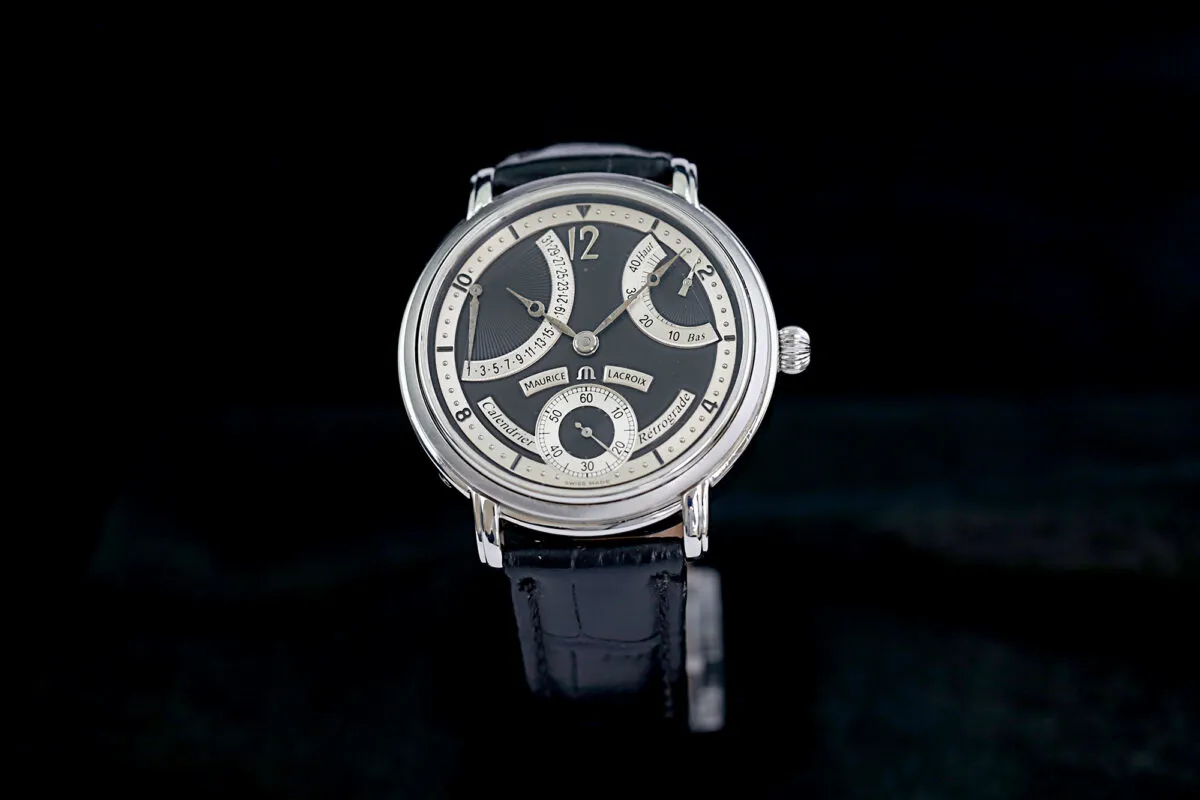 Maurice Lacroix Masterpiece MP6338 43mm Stahl schwarze