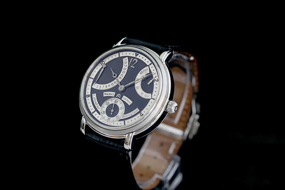 Maurice Lacroix Masterpiece MP6338 43mm Stahl schwarze 4