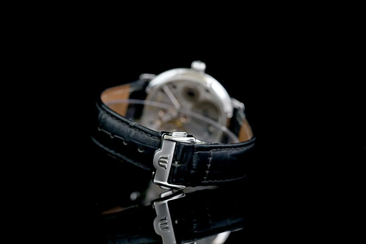 Maurice Lacroix Masterpiece MP6338 43mm Stahl schwarze 11