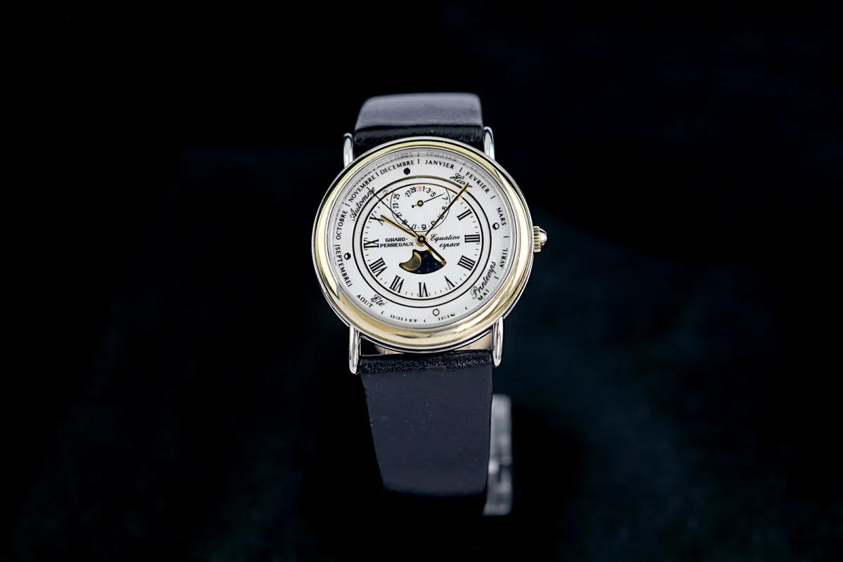 Girard-Perregaux Equation Espace Date Moon Phase 34mm Stahl