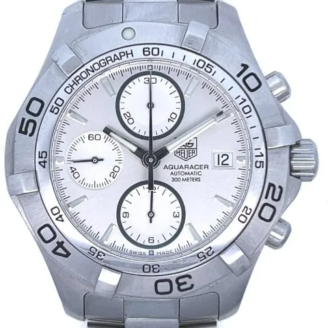 TAG Heuer Aquaracer CAF2111.BA0809 41mm Stainless steel Silver