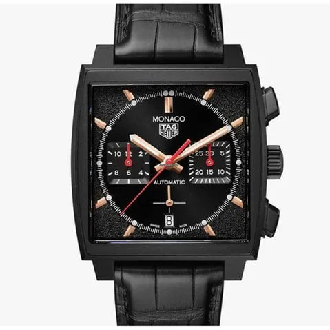 TAG Heuer Monaco CBL2180.FC6497 39mm Stainless steel Black