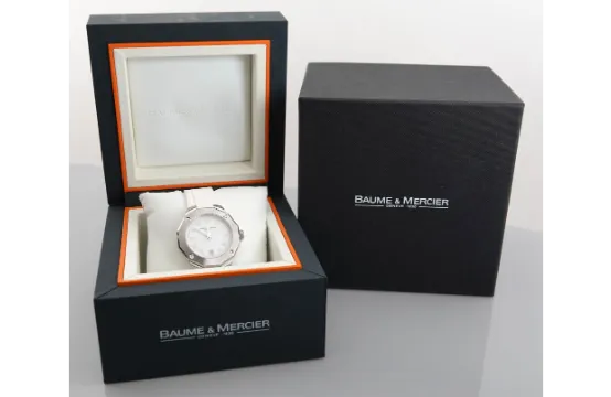 Baume & Mercier Riviera 40mm Stainless steel White 1