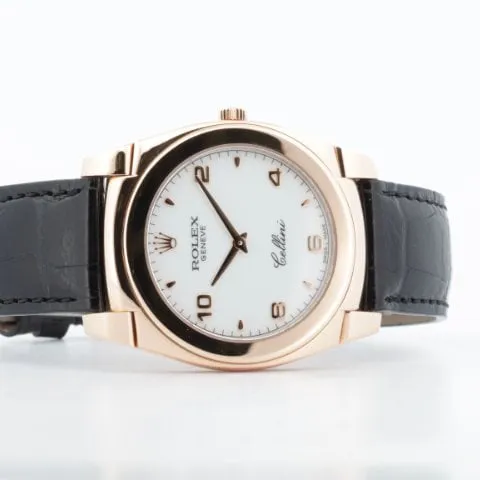 Rolex Cellini Cestello 5330 36mm Rose gold White