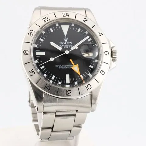 Rolex Explorer II 1655 40mm Stainless steel Black