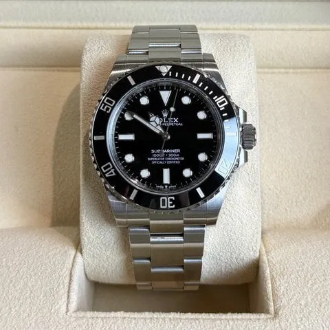 Rolex Submariner 124060 41mm Stainless steel Black