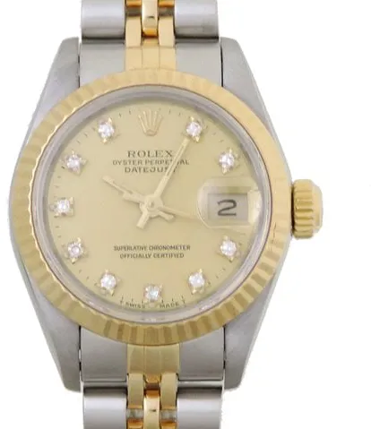 Rolex Datejust 69173G 26mm Stainless steel Gold