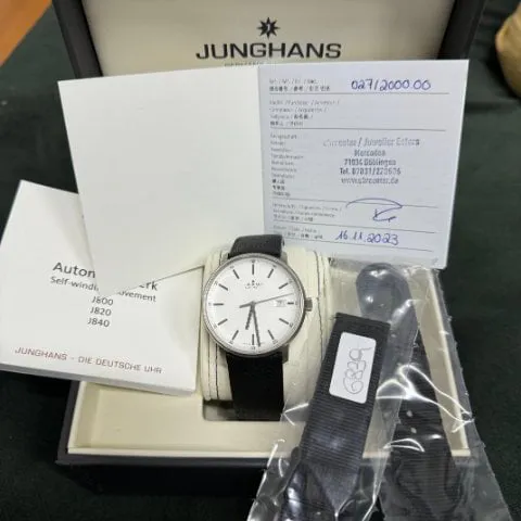 Junghans FORM A 027/2000.00 40mm Titanium Silver