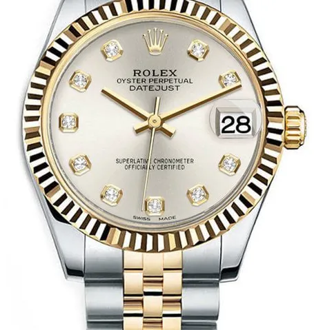 Rolex Datejust 31 178273 31mm Stainless steel Silver