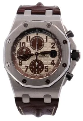 Audemars Piguet Royal Oak Offshore 26470ST.OO.A801CR.01 42mm Stainless steel Beige