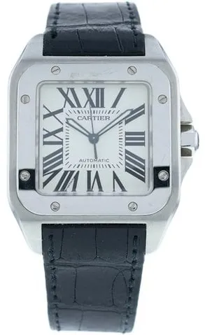 Cartier Santos W20073X8/2656 38mm Stainless steel White