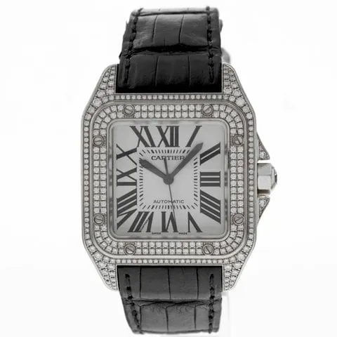 Cartier Santos WM500951-2744 White gold White