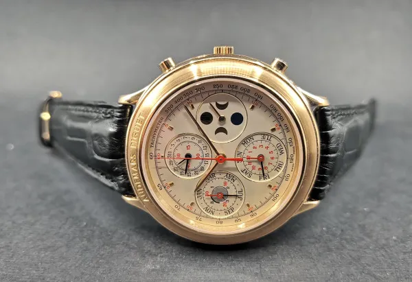 Audemars Piguet Perpetual Calendar 25695OR 40mm Rose gold Opaline