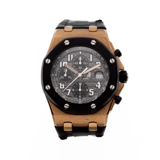 Audemars Piguet Royal Oak Offshore 25940OK.OO.D002CA.01 Rose gold and Rubber Gray