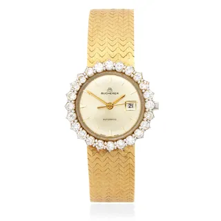 Carl F. Bucherer Yellow gold and Diamond Champagne