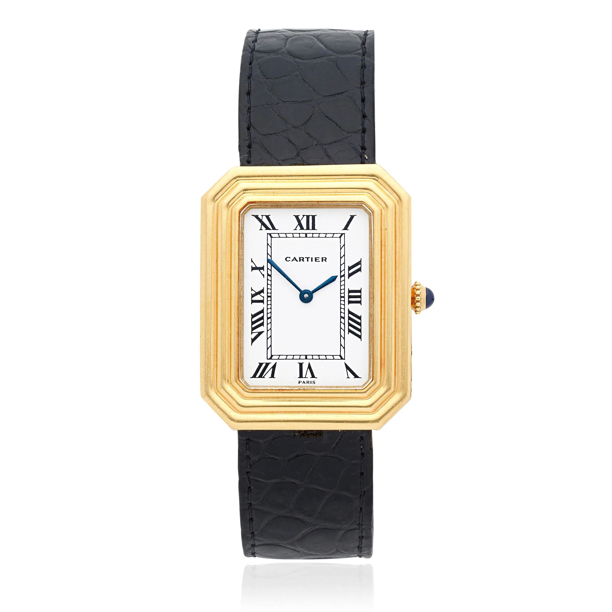 Cartier Cristallor 1990 28mm Yellow gold White