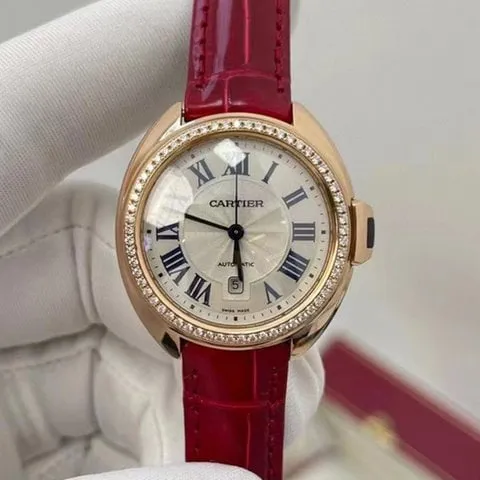 Cartier Clé de Cartier WJCL0016 31mm Rose gold Silver