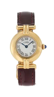 Cartier Colisee 2410 Silver and Gilt-metal White