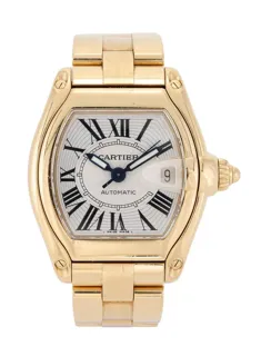 Cartier Roadster 2524 Yellow gold Silver