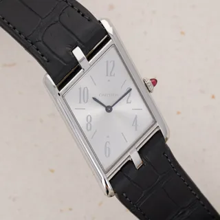 Cartier Tank WGTA0042/4286 Platinum Silver